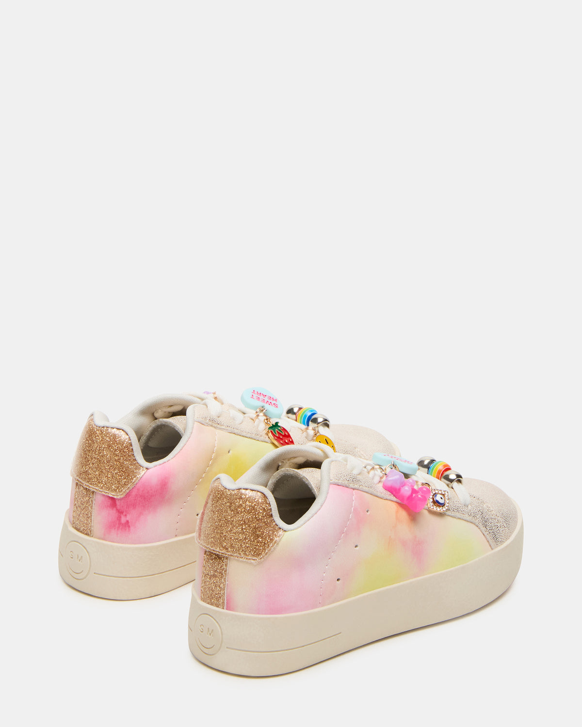 Toddlers' POET Pastel Multi Girls' Low-Top Lace-Up Sneaker | Steve Madden Trending
