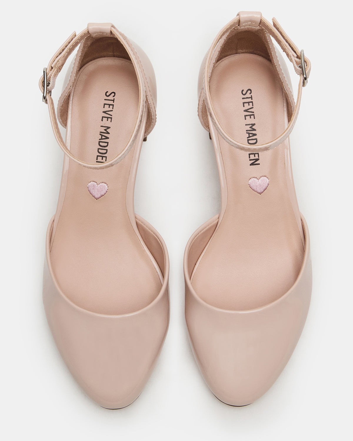 Kids' PRETTYY Blush Patent Girls' Block Heel | Steve Madden Premium