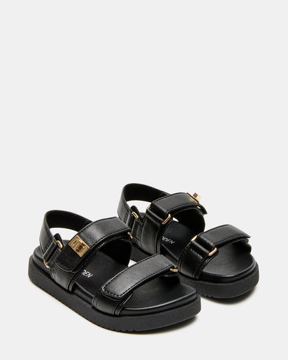 Toddlers' MONA Black Girls' Flatform Sandal | Steve Madden Best Price