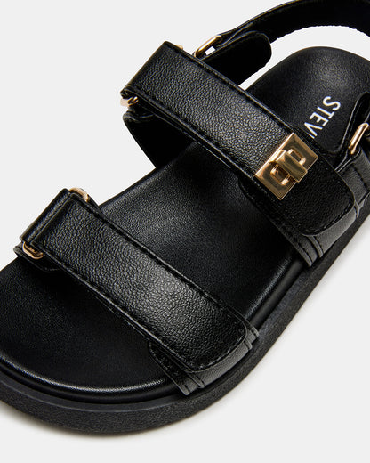 Toddlers' MONA Black Girls' Flatform Sandal | Steve Madden Best Price