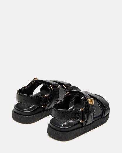 Toddlers' MONA Black Girls' Flatform Sandal | Steve Madden Best Price