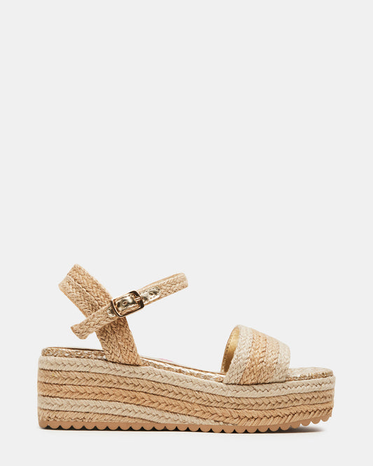Kids' CLEO Natural Girls' Platform Wedge | Steve Madden Best Price