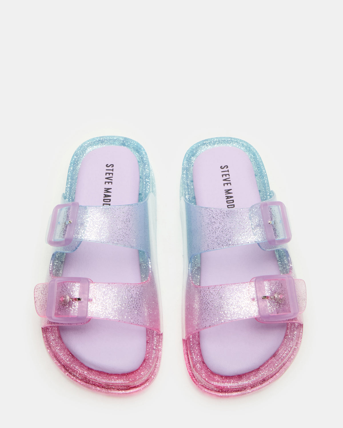 Kids' LOLLI Multi Girls' Flatform Slide Sandal | Steve Madden Sale