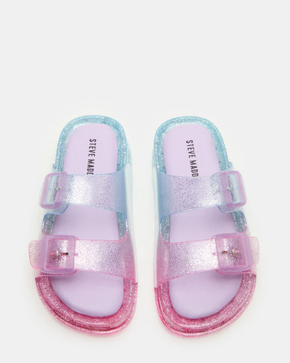 Kids' LOLLI Multi Girls' Flatform Slide Sandal | Steve Madden Sale