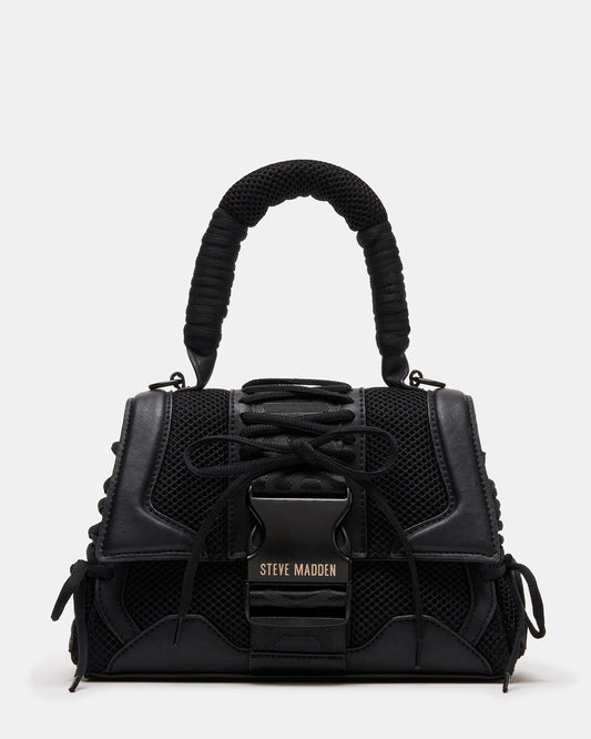 DIEGO Black Women's Handbag with Crossbody Strap | Steve Madden Essential