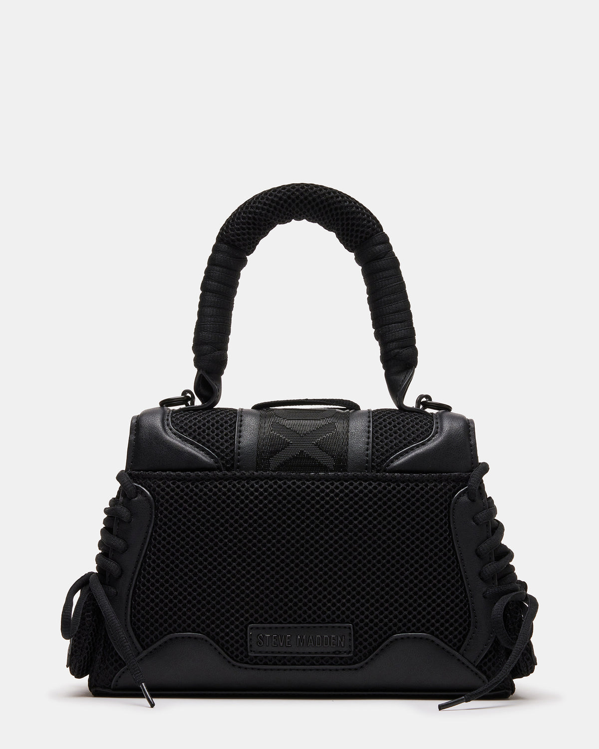 DIEGO Black Women's Handbag with Crossbody Strap | Steve Madden Essential