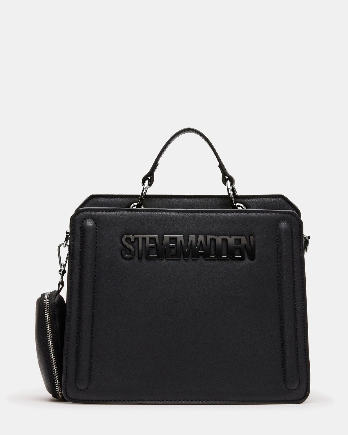 EVELYN Bag Black | Women's Top Handle Crossbody Bag | Steve Madden Deals