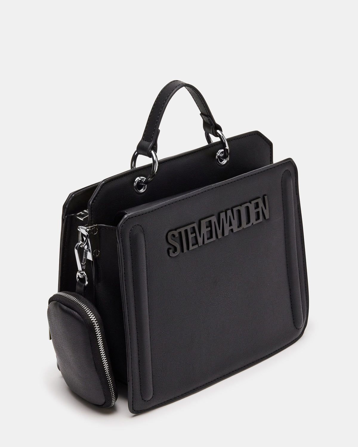 EVELYN Bag Black | Women's Top Handle Crossbody Bag | Steve Madden Deals