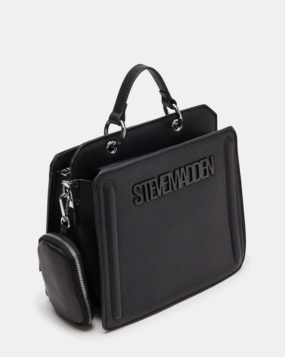 EVELYN Bag Black | Women's Top Handle Crossbody Bag | Steve Madden Deals