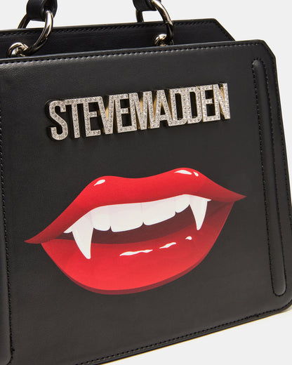 EVELYN Fang Bag Black Top Handle Crossbody Bag | Steve Madden Exclusive