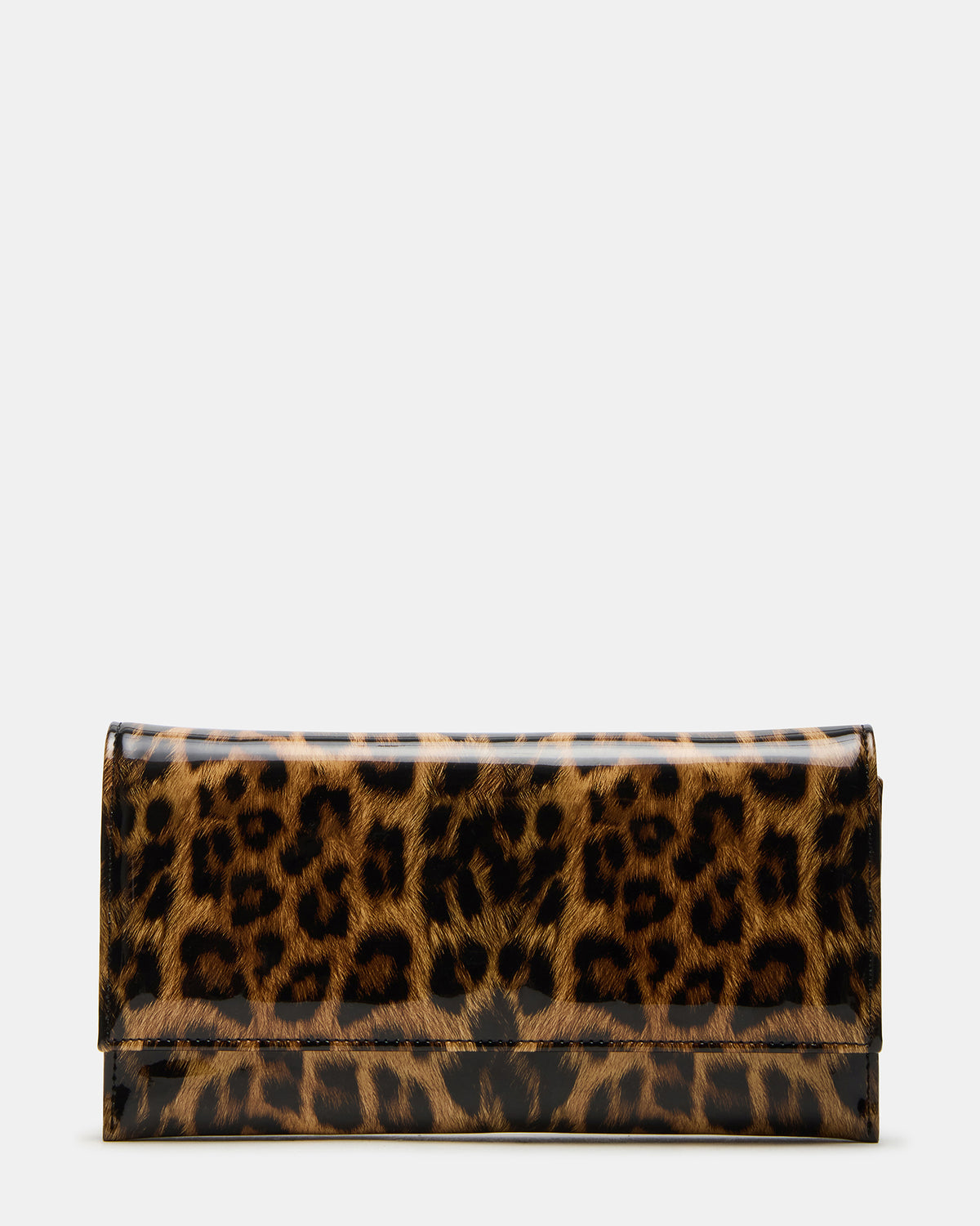 JULIANA Bag Leopard Patent Crossbody Clutch Handbag | Steve Madden Deals