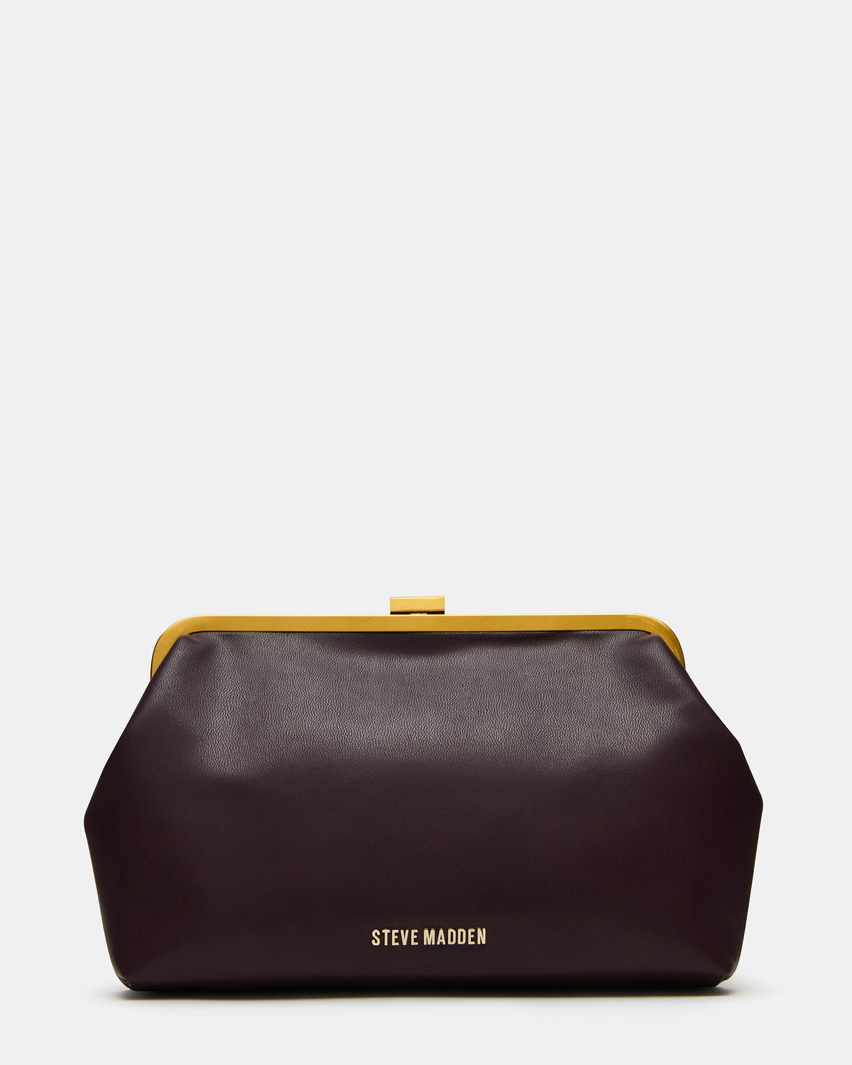 KISSES Bag Wine Chain Strap Crossbody Clutch Handbag | Steve Madden Recommended