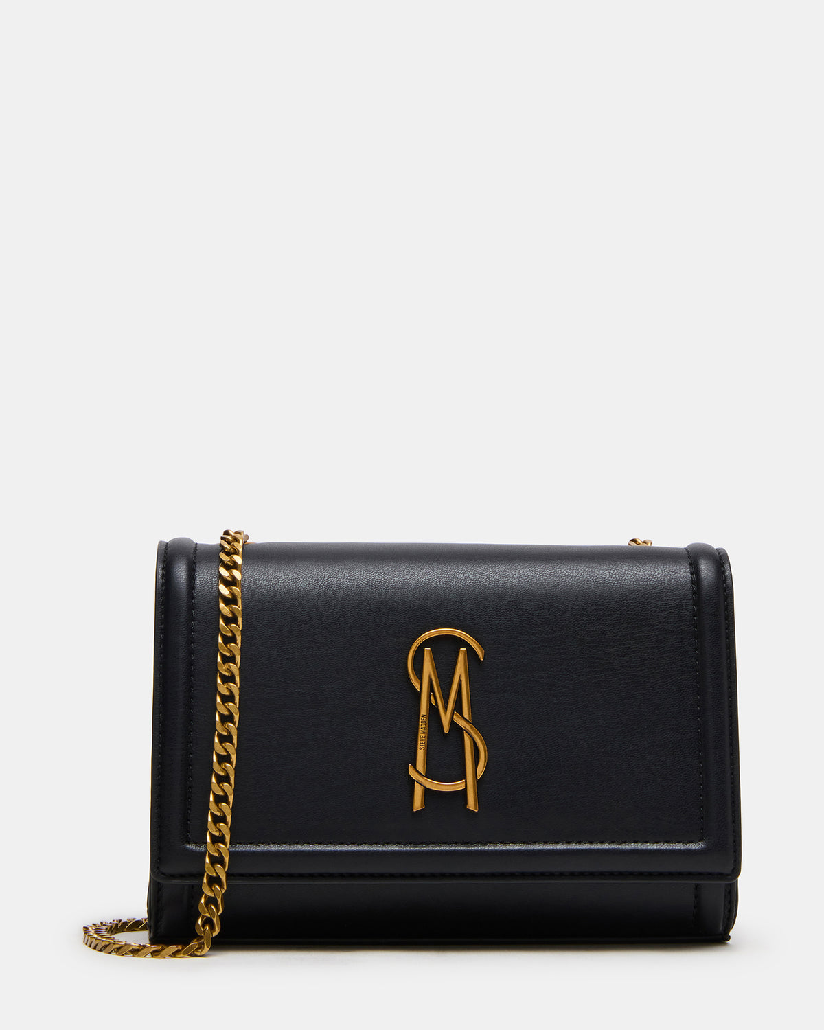 LARISAL Bag Black Chain Crossbody Shoulder Strap Handbag | Steve Madden Recommended
