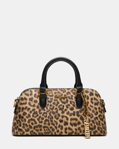 SMYTH Bag Leopard Crossbody Bag Charm Top Handle Handbag | Steve Madden Discount