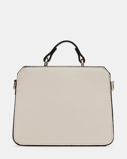 EVELYN Mini Bag Cream | Women's Top-Handle Crossbody Bag | Steve Madden Everyday