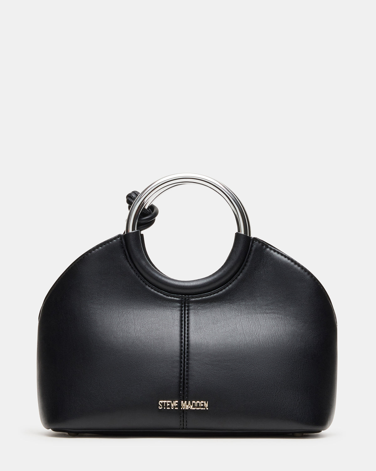 GEENA Embellished Bag Black Ring Top-Handle Crossbody Handbag | Steve Madden Trending
