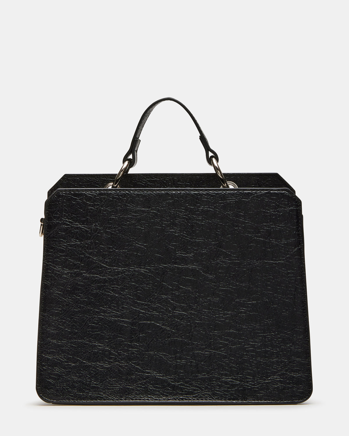 EVELYN Skull Bag Black Top Handle Crossbody Bag | Steve Madden Smart Buy