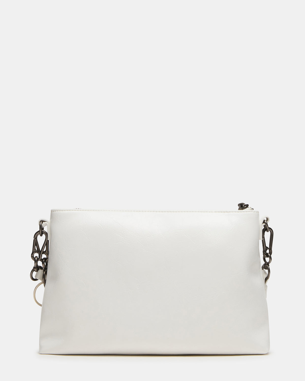 JONY Bag White Top-Zipper Crossbody Handbag | Steve Madden Great Value