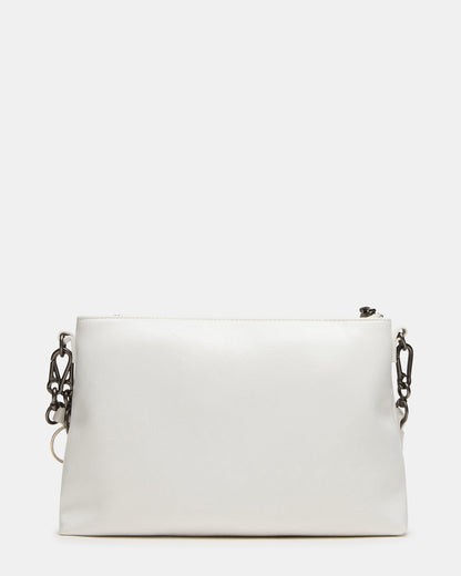 JONY Bag White Top-Zipper Crossbody Handbag | Steve Madden Great Value