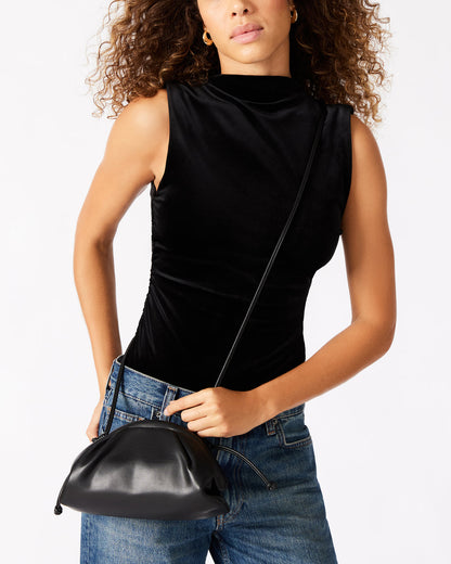 HAILEE Black Women's Soft Clutch Handbag | Steve Madden Value