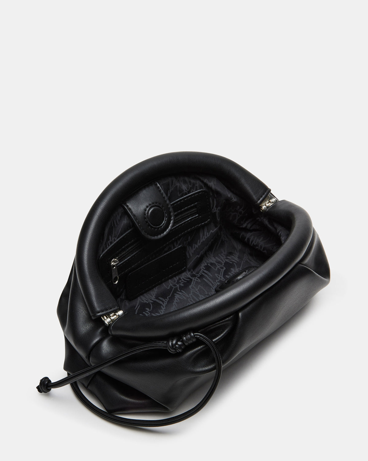 HAILEE Black Women's Soft Clutch Handbag | Steve Madden Value