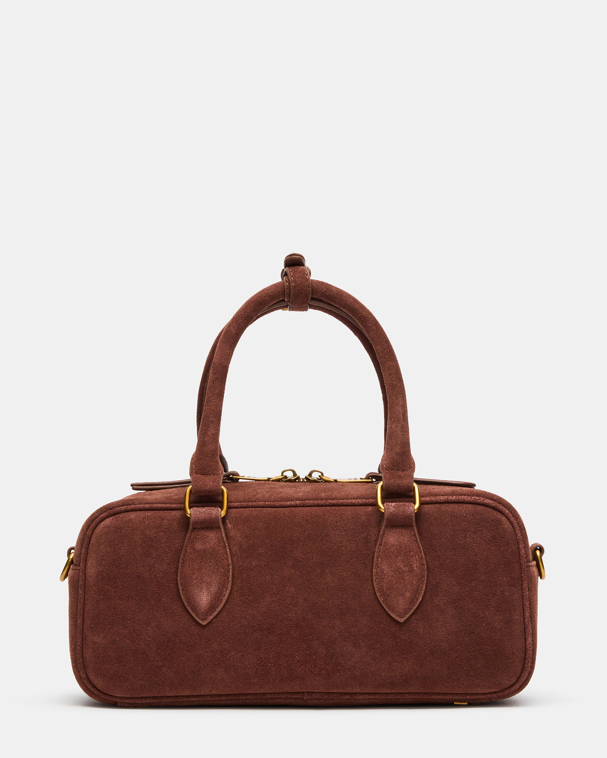 MERIT Bag Chestnut Suede Top-Handle Satchel Crossbody Handbag | Steve Madden Popular