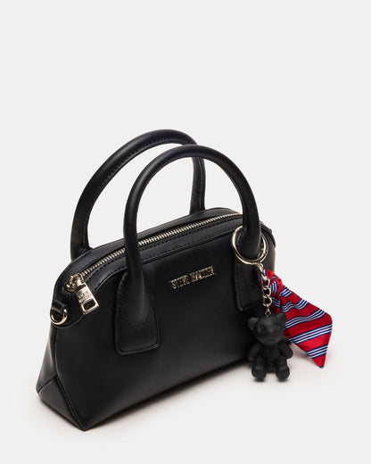 MELODIE Bag Black Dome Satchel Top-Handle Crossbody Handbag | Steve Madden Everyday