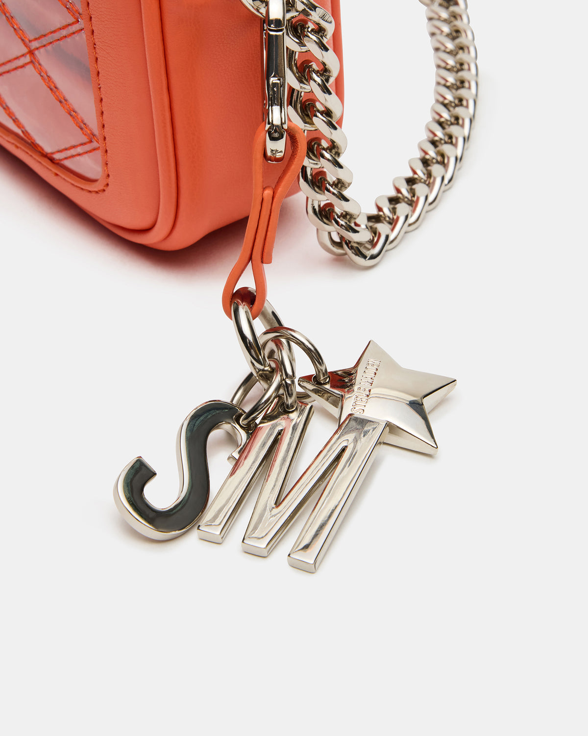 JELLY Bag Orange Clear Camera Crossbody Handbag | Steve Madden Quality