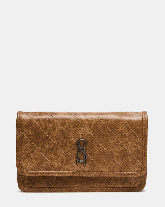 RELAX Bag Pecan Logo Chain Strap Crossbody Handbag | Steve Madden Discount