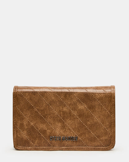 RELAX Bag Pecan Logo Chain Strap Crossbody Handbag | Steve Madden Discount