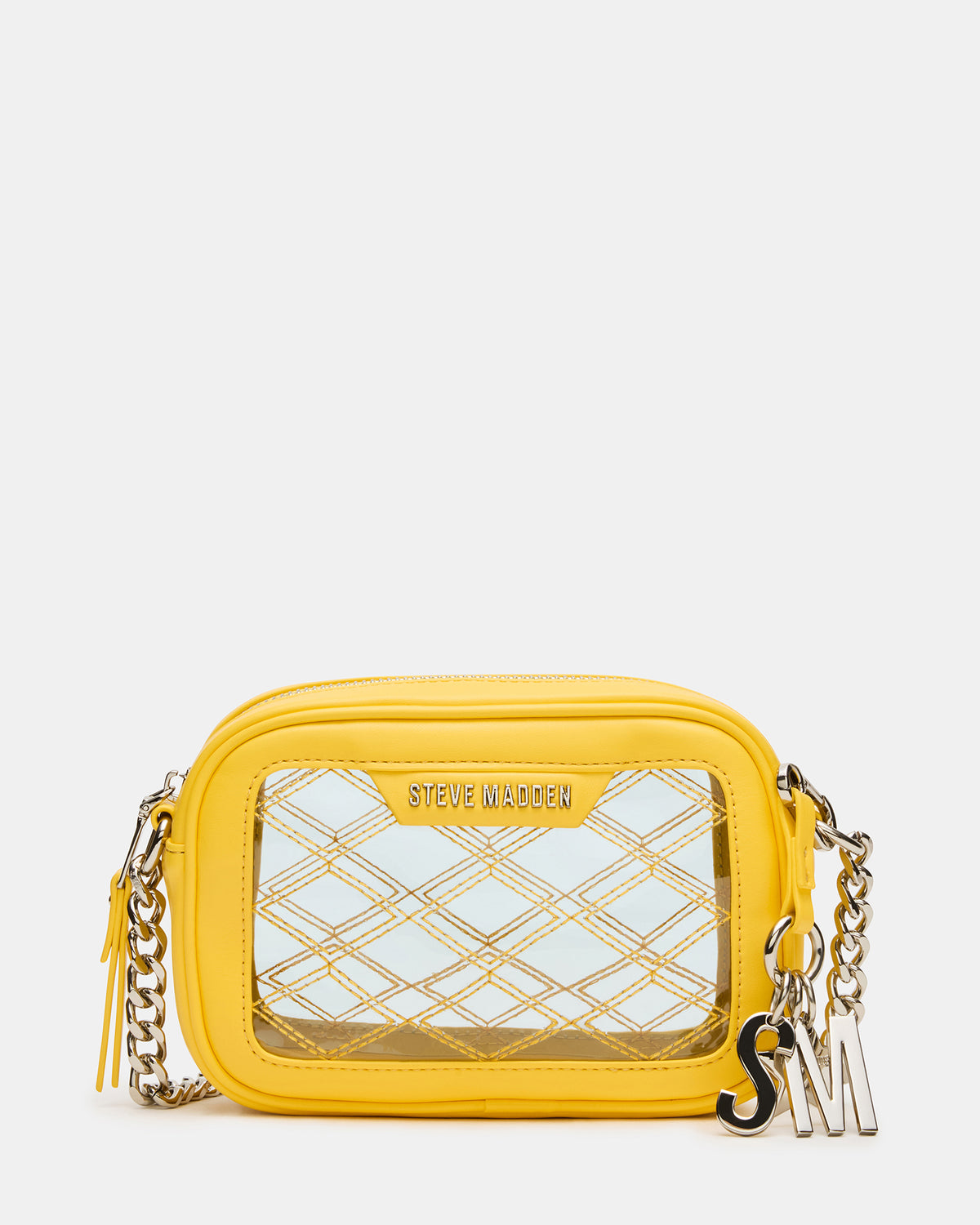 JELLY Bag Yellow Clear Camera Crossbody Handbag | Steve Madden Top Pick