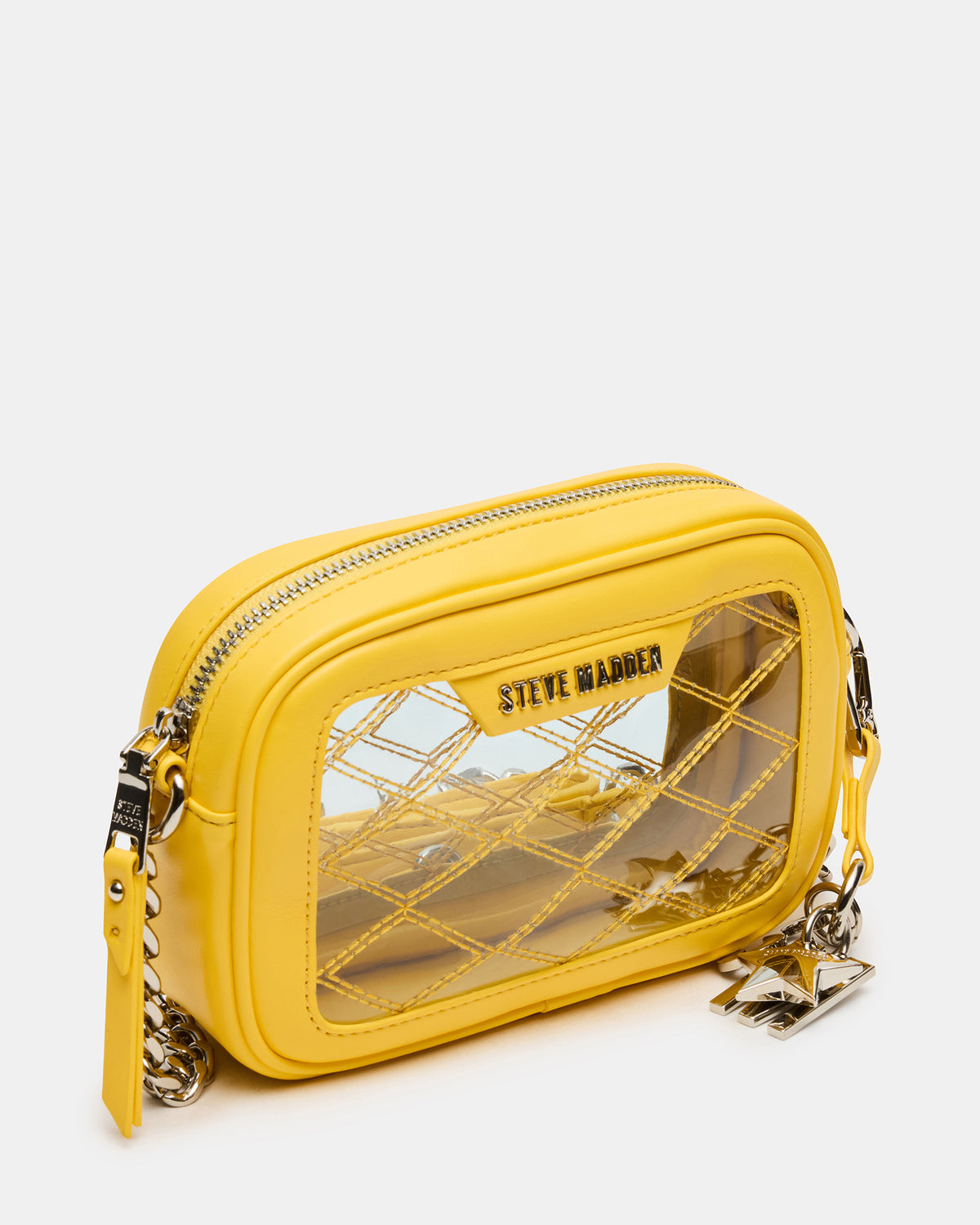 JELLY Bag Yellow Clear Camera Crossbody Handbag | Steve Madden Top Pick
