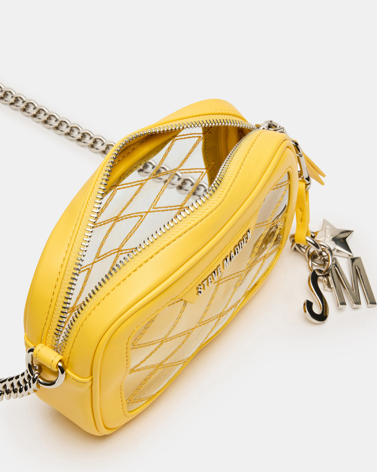 JELLY Bag Yellow Clear Camera Crossbody Handbag | Steve Madden Top Pick