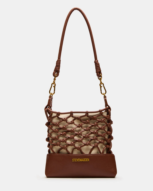 ARDA Cognac Multi Women's Crossbody Pouch Handbag | Steve Madden Great Value