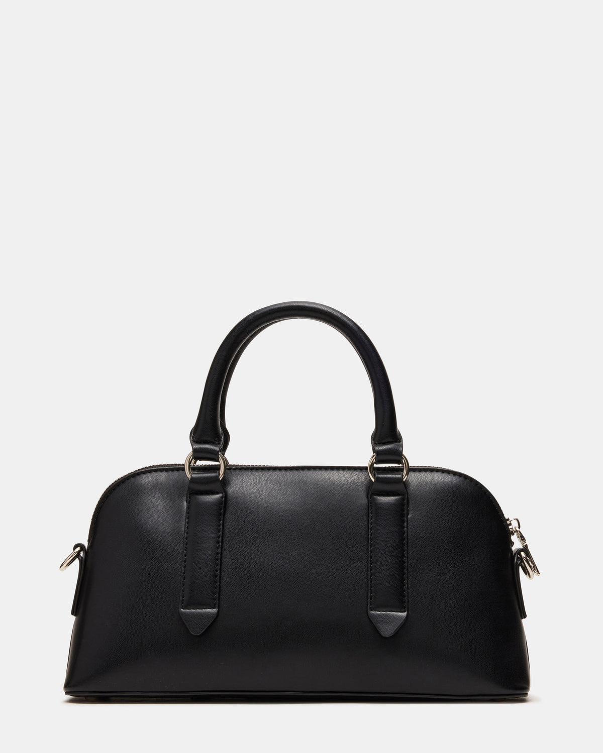 CALLY Bag Black Dome Satchel Top-Handle Crossbody Women's Handbag | Steve Madden Value
