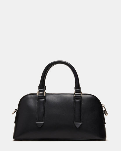 CALLY Bag Black Dome Satchel Top-Handle Crossbody Women's Handbag | Steve Madden Value
