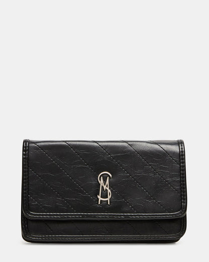 RELAX Bag Black Logo Chain Strap Crossbody Handbag | Steve Madden Special Offer