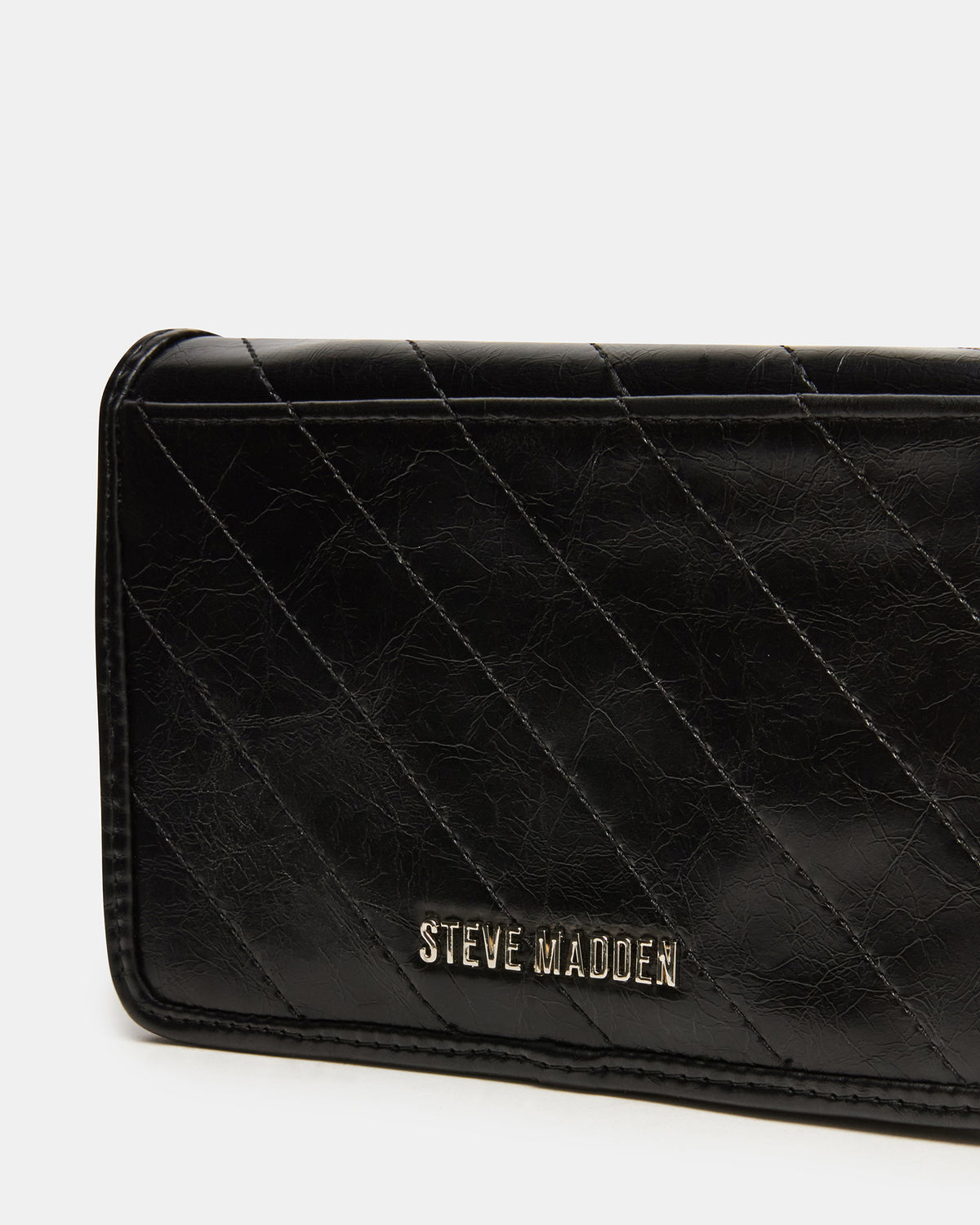 RELAX Bag Black Logo Chain Strap Crossbody Handbag | Steve Madden Special Offer