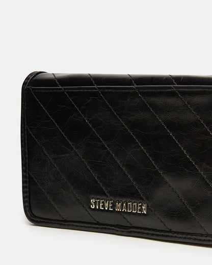 RELAX Bag Black Logo Chain Strap Crossbody Handbag | Steve Madden Special Offer