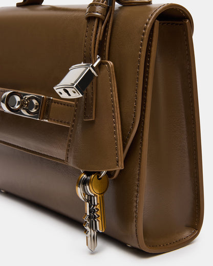 ELLOISE Bag Olive Structured Mini Crossbody Handbag | Steve Madden Best Price