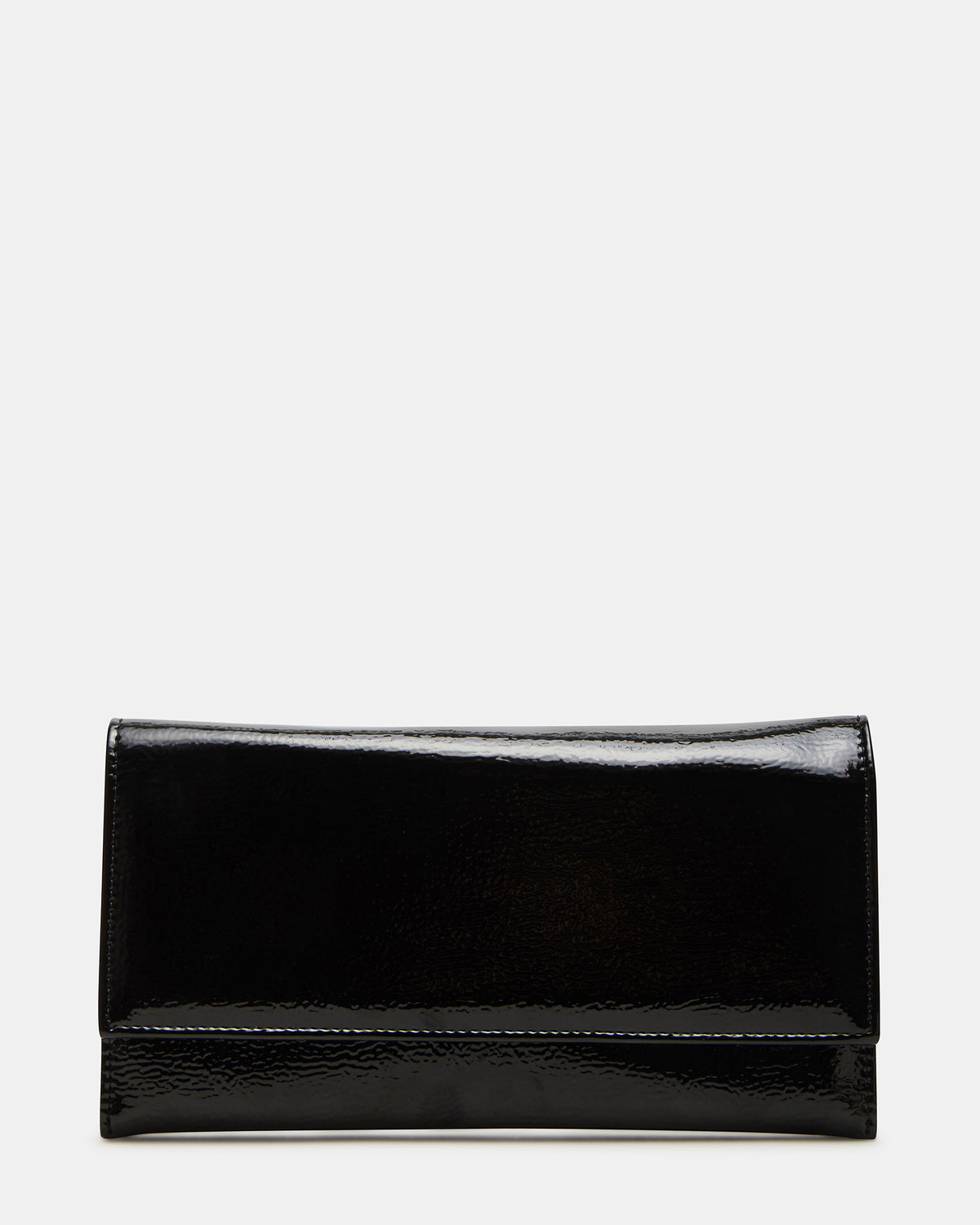 JULIANA Bag Black Patent Crossbody Clutch Handbag | Steve Madden Classic