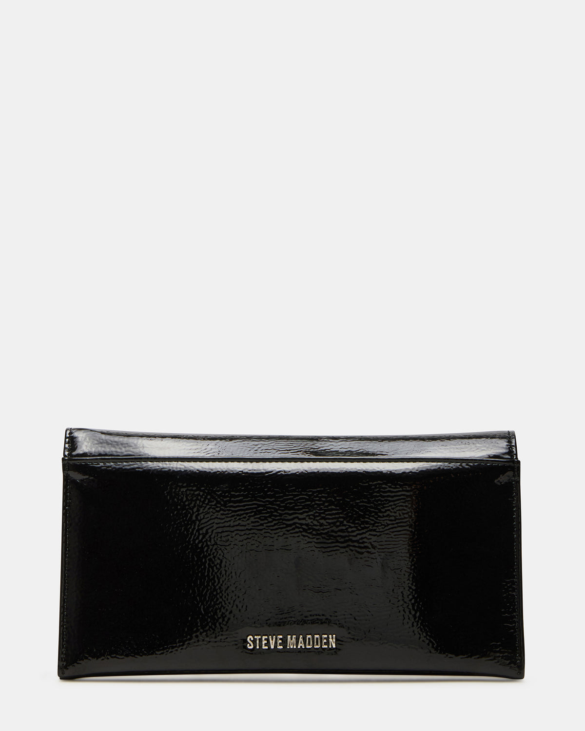 JULIANA Bag Black Patent Crossbody Clutch Handbag | Steve Madden Classic