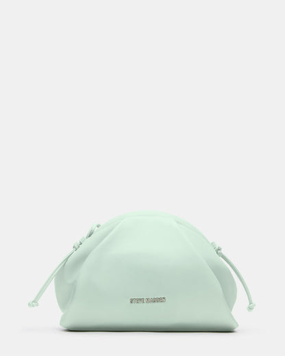 HAILEE Light Green Women's Soft Clutch Handbag | Steve Madden Value