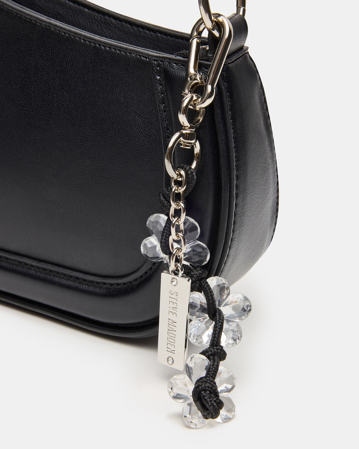MUSEE Bag Black Asymmetrical Shoulder Strap Handbag | Steve Madden New