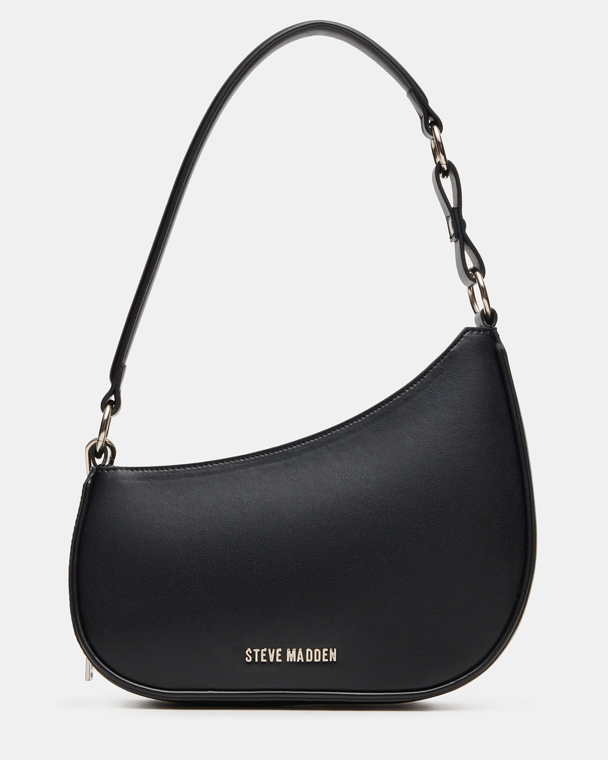 MUSEE Bag Black Asymmetrical Shoulder Strap Handbag | Steve Madden New