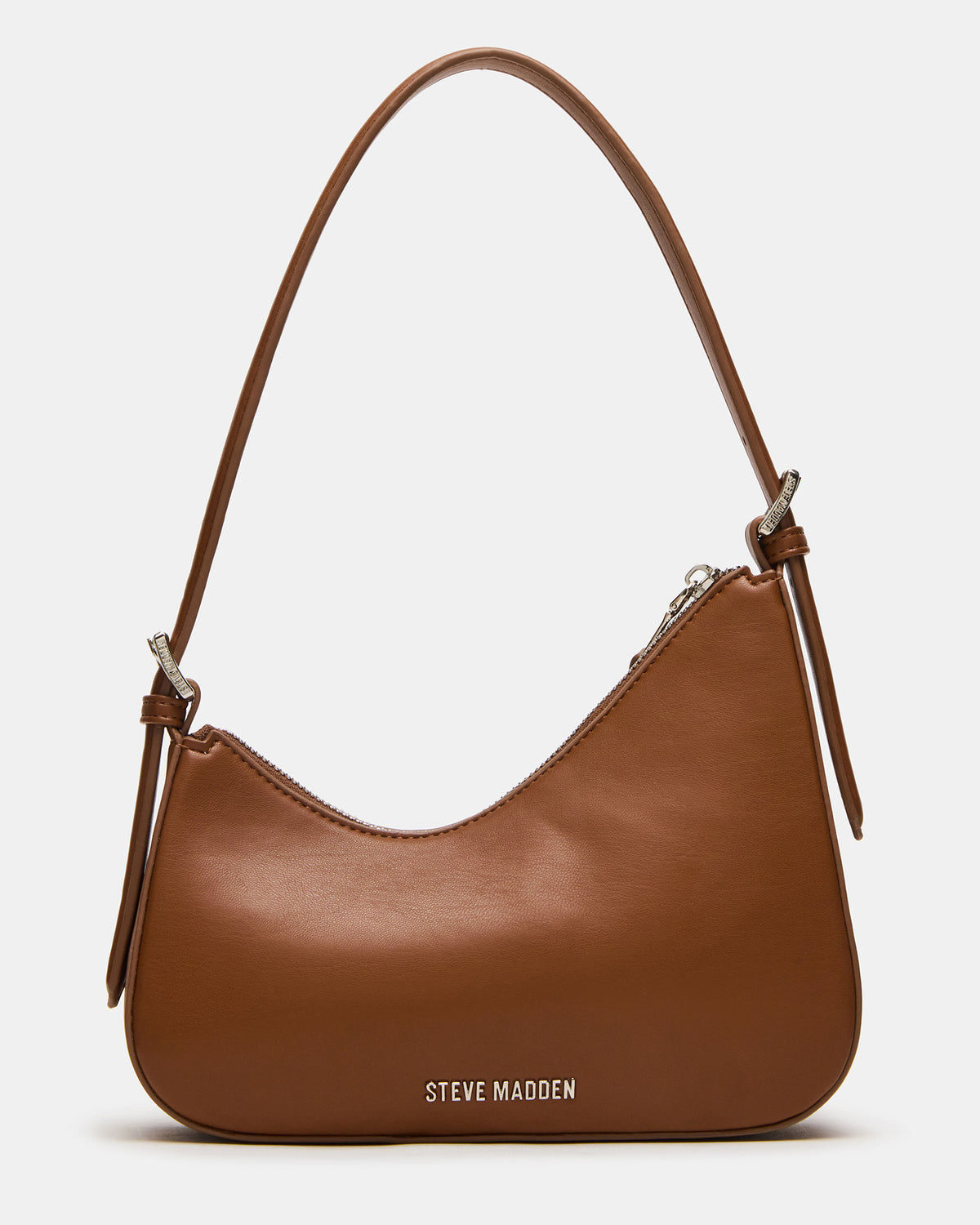 SMITH Bag Brown Cow Print Asymmetric Shoulder Handbag | Steve Madden Featured