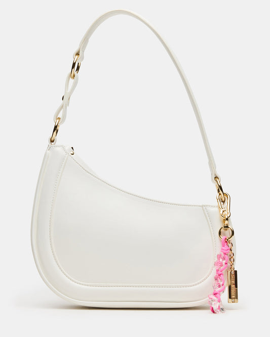 MUSEE Bag White Asymmetrical Shoulder Strap Handbag | Steve Madden Deals