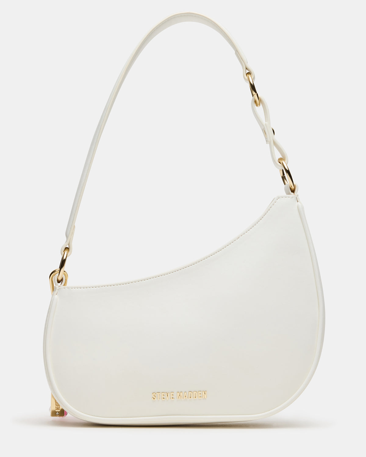 MUSEE Bag White Asymmetrical Shoulder Strap Handbag | Steve Madden Deals