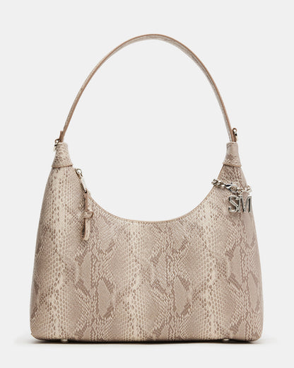 AMARI Bag Sand Snake Shoulder Strap Handbag | Steve Madden Trusted