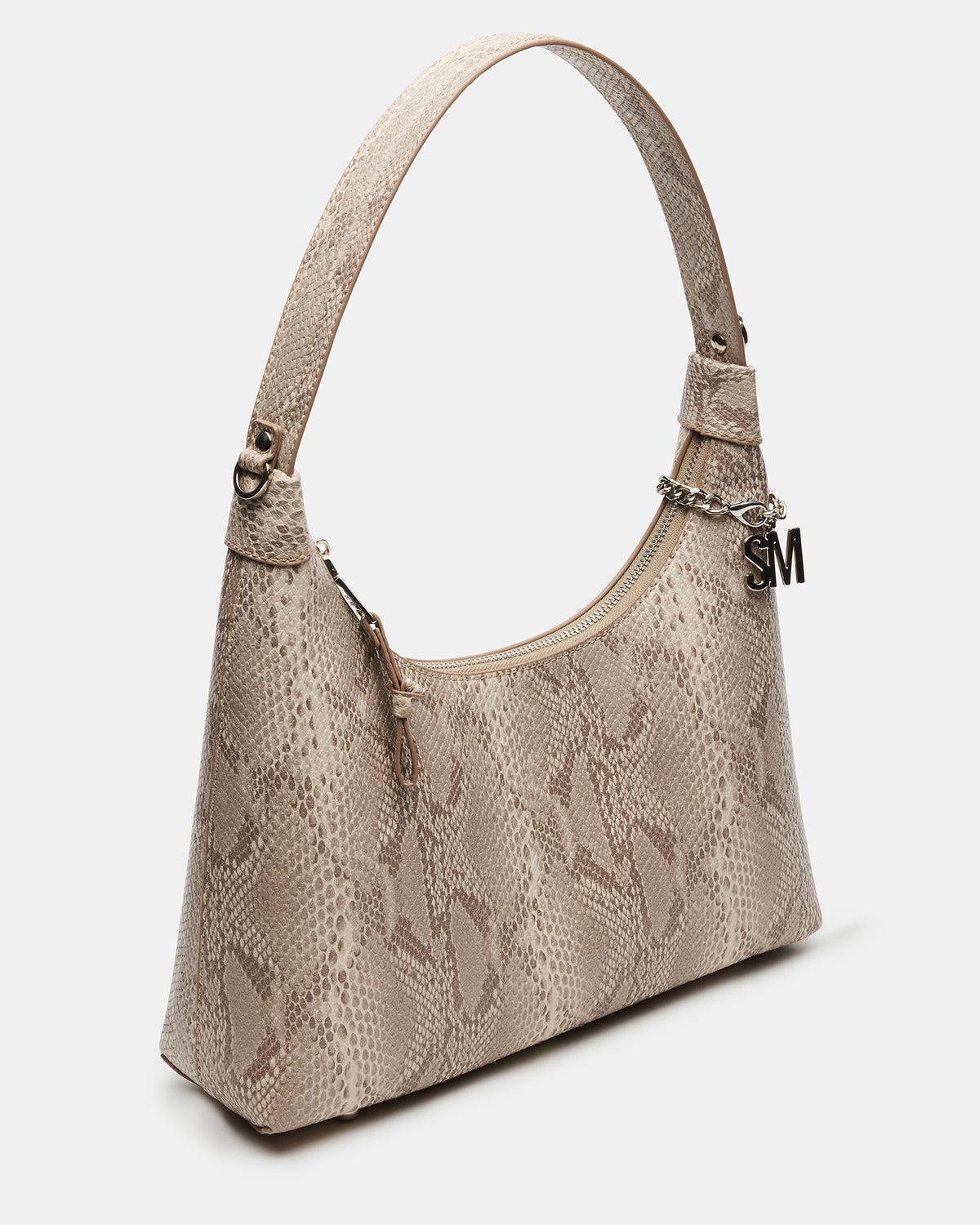 AMARI Bag Sand Snake Shoulder Strap Handbag | Steve Madden Trusted